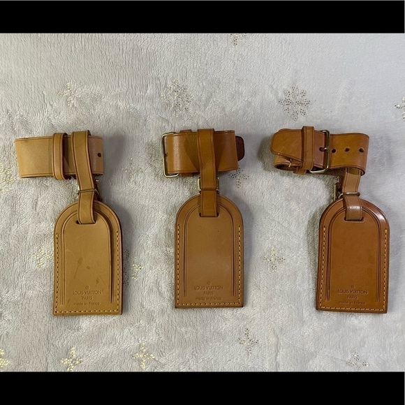 LOUIS VUITTON luggage tags & poignet bundle # 2 - Picture 2 of 8